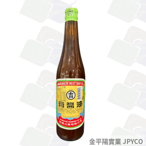 吉-上級膏醬油(下油膏)(綠蓋) 520cc*12入