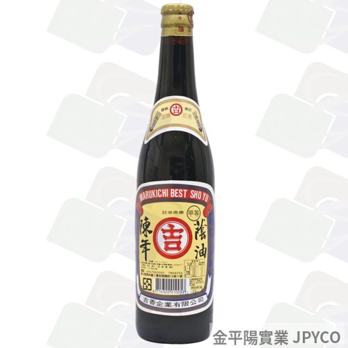 吉-甲等陳年蔭油膏 520cc*12入