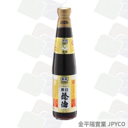 黑龍 春蘭級黑豆蔭油 (清油) 400ml*12入