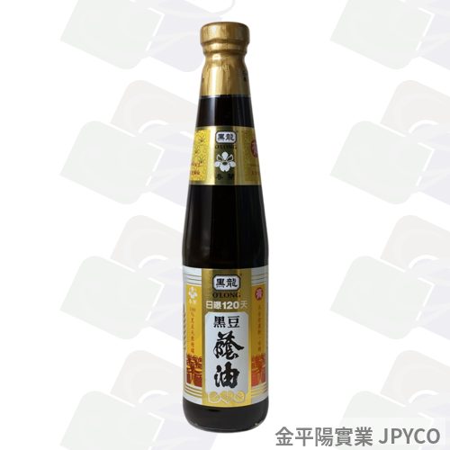 黑龍 春蘭級黑豆蔭油 (膏油) 400ml*12入