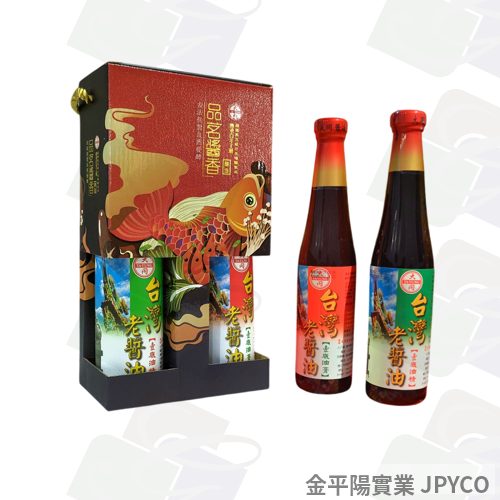 大同 大橋情2入黑豆醬油禮盒(黑清+黑膏)