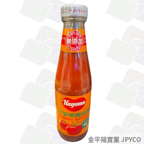 可果美 番茄醬(中) 340g*24入