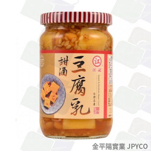 江記 甜酒豆腐乳(中) 380g*12入
