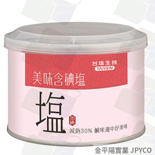 台鹽 美味含碘鹽 300g*24入