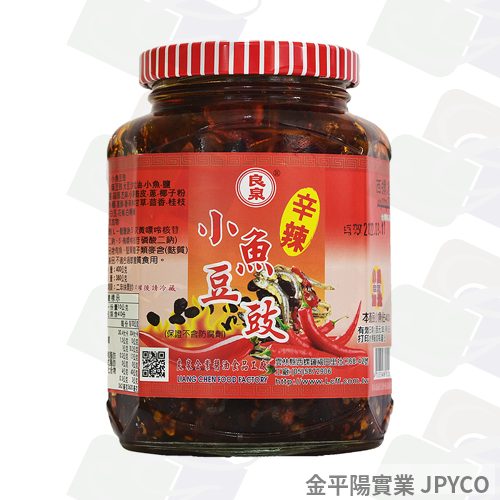 良泉 小魚豆豉(辛辣) 400g*12入