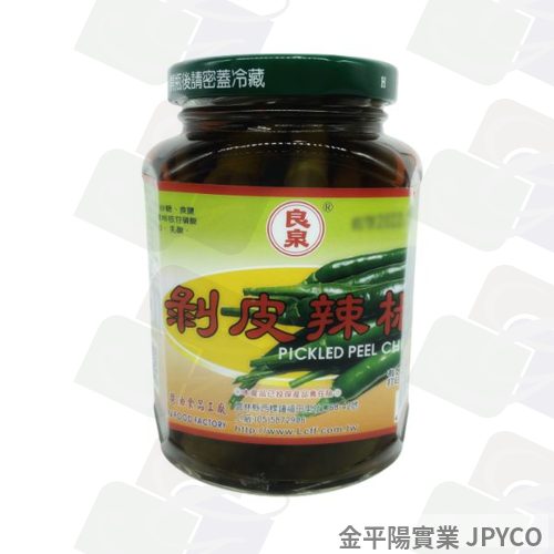 良泉 剝皮辣椒 400g*12入