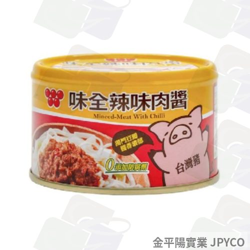 味全 辣味肉醬(易開) 150G*24入