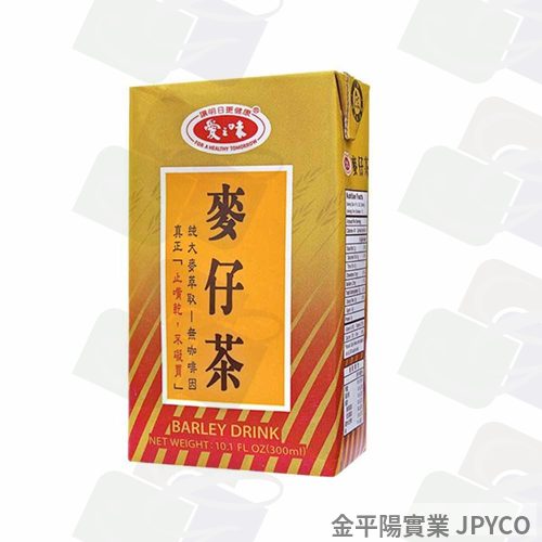 愛之味 麥仔茶 鋁箔300ml*24入(6入組)