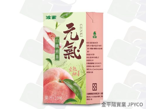 波蜜 元氣白桃煎茶 鋁箔300ml*24入(6入組)