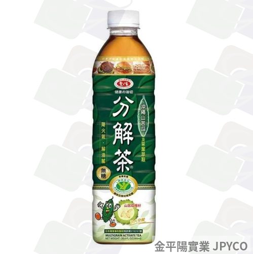 愛之味 油切分解茶 小保590ml*24入