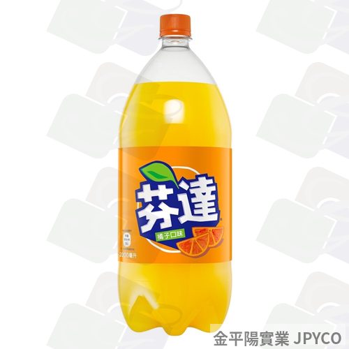 芬達 橘子汽水 大保2000ml*6入