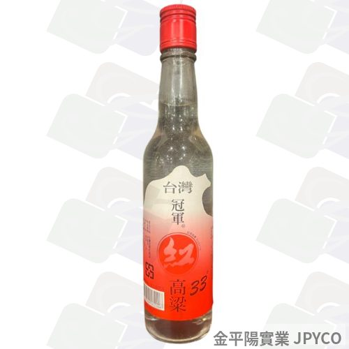 台酒 33%臺灣冠軍紅高粱 300ml*12入