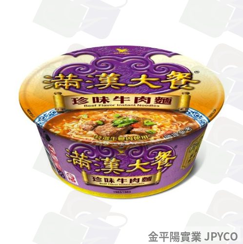 統一 滿漢大餐-珍味牛肉麵(碗) 187g*6入