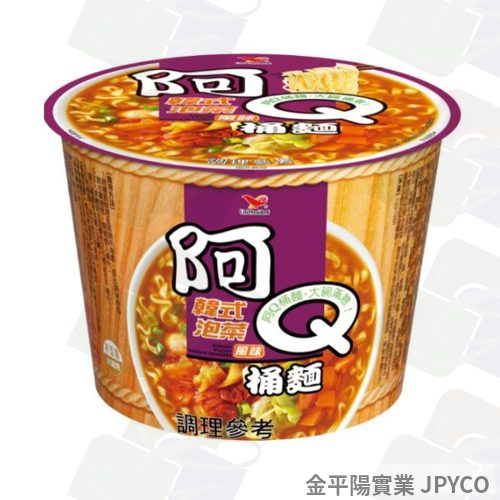 統一 阿Ｑ桶麵-韓式泡菜 102g*12入