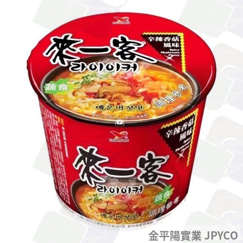 統一 來一客-辛辣香菇風味 69g*24入