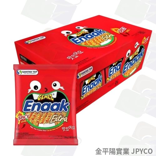ENAAK 韓式小雞麵-香辣(紅) 28g*24入/盒