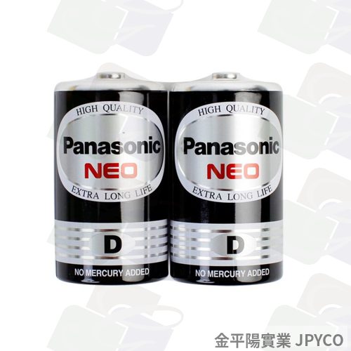 國際牌 1號黑色電池 2入*10組(D)