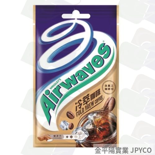 Airwaves 無糖口香糖-冷萃咖啡 28g*10入
